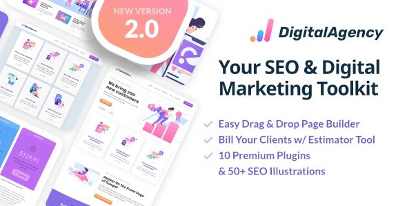 SEOWP 3.6.2 – SEO Digital Marketing Theme