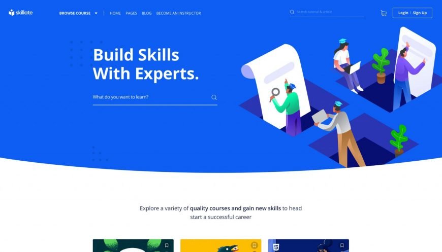 Skillate 1.3.2 – WordPress eLearning Theme