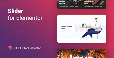 Sliper 1.0.8  – Full screen Slider for Elementor