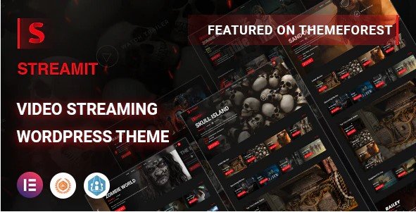 Streamit 3.4.1 – Video Streaming Theme