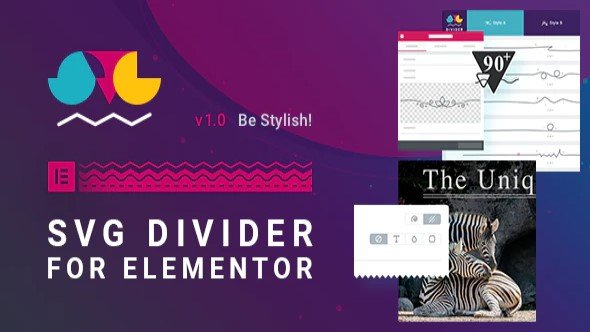 SVG Divider 1.0.0 – Widget for Elementor