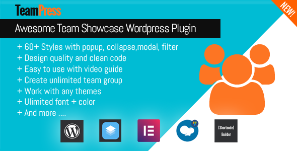 TeamPress 1.5 – Team Showcase plugin