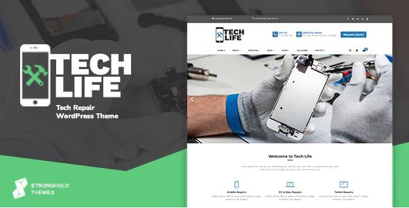 TechLife 16.0 – Mobile Electronics Repair Theme
