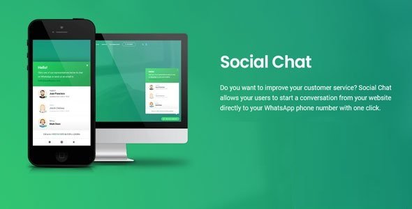 WhatsApp Chat PRO 7.2.4 – Social Chat plugin