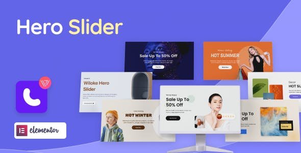 Wiloke Hero Slider Widget for Elementor 1.0.19