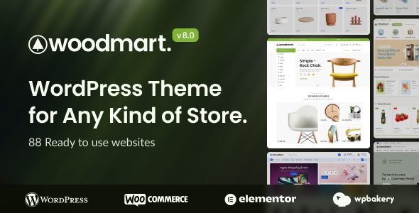 WoodMart 8.2.3 – Responsive WooCommerce Theme
