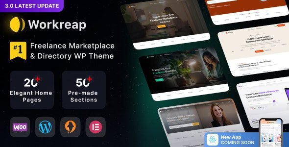 Workreap 3.2.7 – Freelance Marketplace Theme