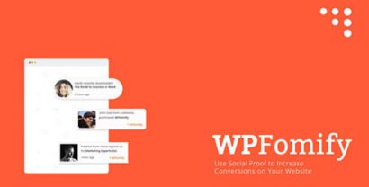 WPFomify 2.2.6 (+Addons Pack) – Social Proof