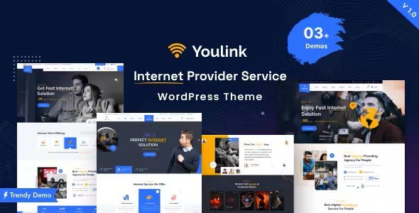 Youlink 1.0.1 – Broadband Internet Services Theme